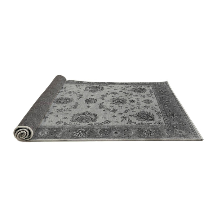Sideview of Oriental Gray Industrial Rug, urb942gry