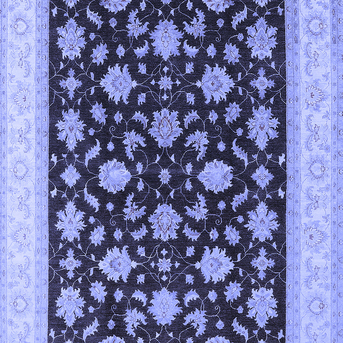 Oriental Blue Industrial Rug, urb943blu