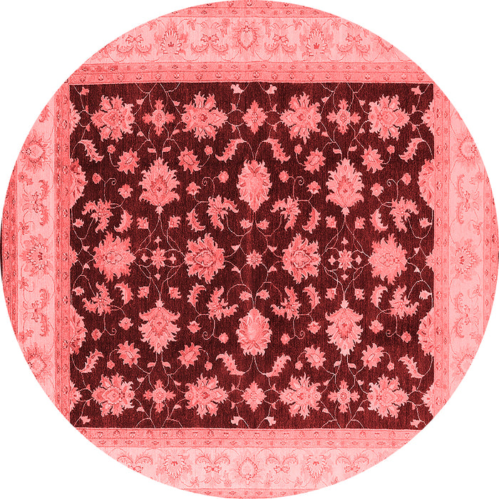 Machine Washable Oriental Red Industrial Rug, wshurb943red