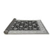 Sideview of Oriental Gray Industrial Rug, urb943gry