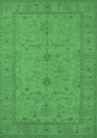 Oriental Emerald Green Industrial Rug, urb944emgrn