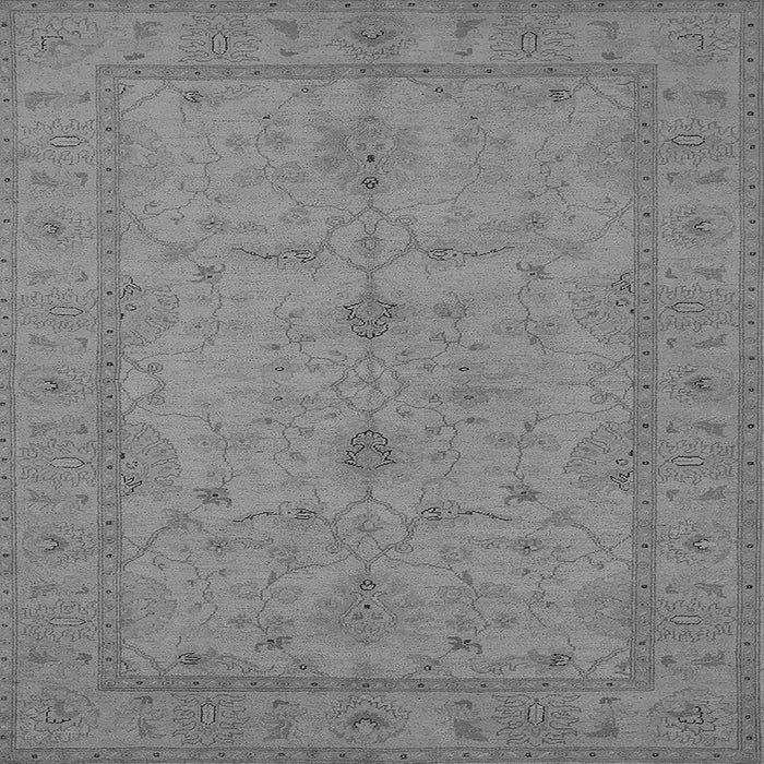 Square Oriental Gray Industrial Rug, urb944gry