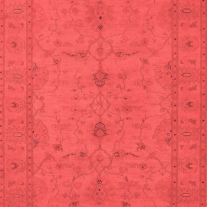 Machine Washable Oriental Red Industrial Rug, wshurb944red