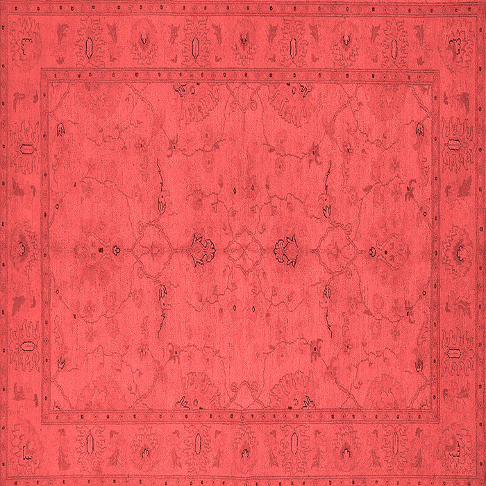 Machine Washable Oriental Red Industrial Rug, wshurb944red