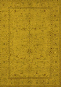 Oriental Yellow Industrial Rug, urb944yw