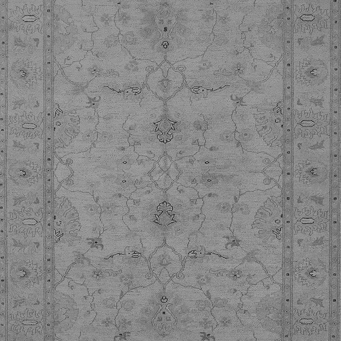 Machine Washable Oriental Gray Industrial Rug, wshurb944gry
