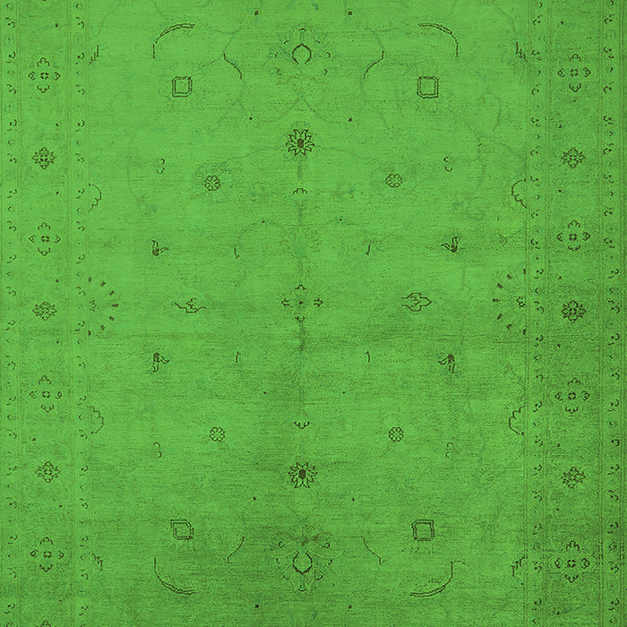 Oriental Green Industrial Rug, urb945grn