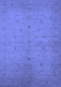 Oriental Blue Industrial Rug, urb945blu