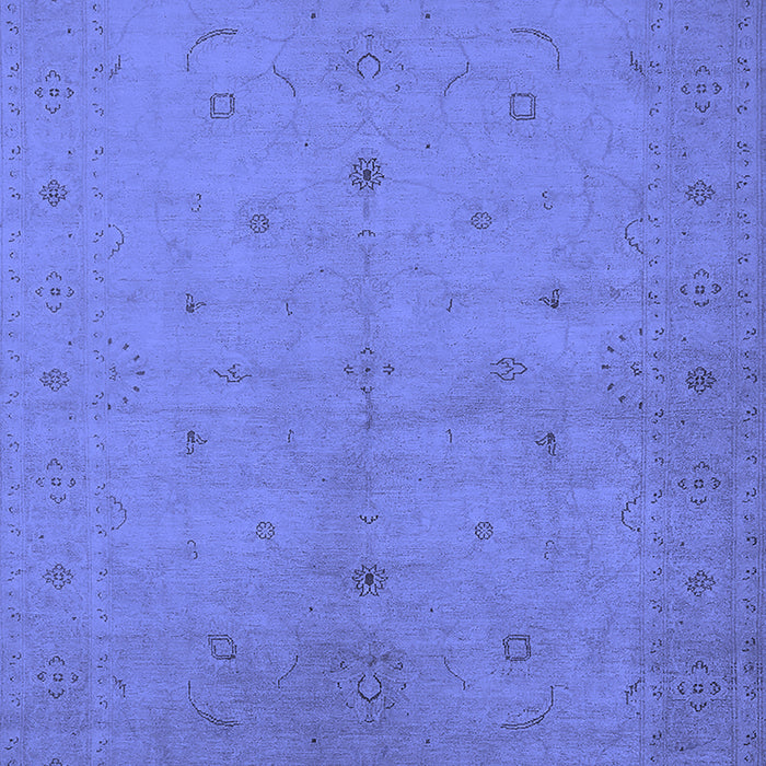 Oriental Blue Industrial Rug, urb945blu