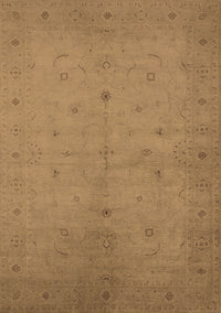 Oriental Brown Industrial Rug, urb945brn