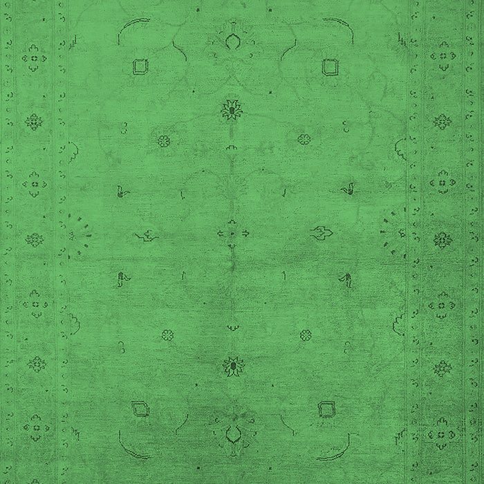 Oriental Emerald Green Industrial Rug, urb945emgrn