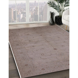 Machine Washable Industrial Modern Rose Dust Purple Rug in a Family Room, wshurb945
