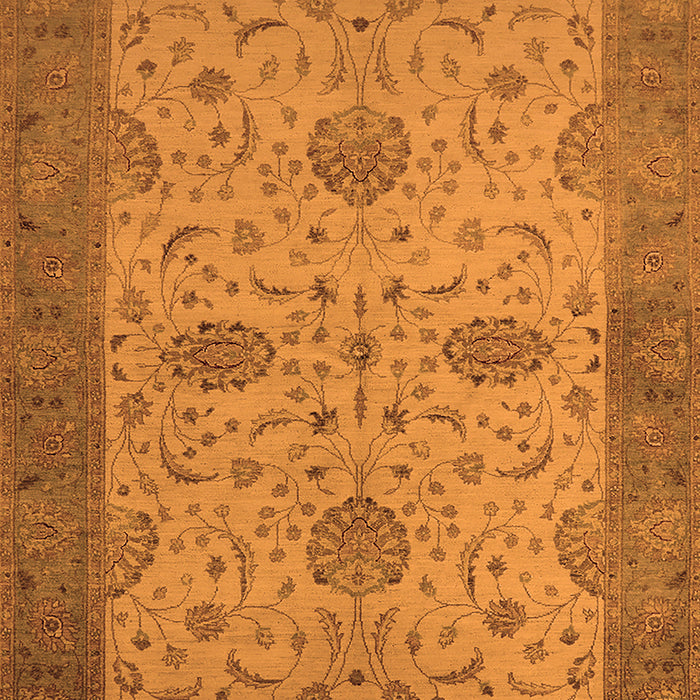 Oriental Orange Industrial Rug, urb946org