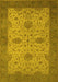 Oriental Yellow Industrial Rug, urb946yw