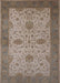 Mid-Century Modern Camel Brown Oriental Rug, urb946