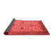 Oriental Red Industrial Area Rugs