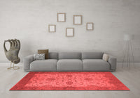 Machine Washable Oriental Red Industrial Rug, wshurb946red