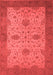 Oriental Red Industrial Area Rugs