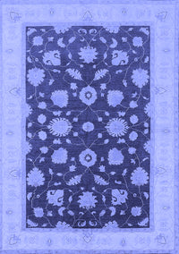 Oriental Blue Industrial Rug, urb947blu