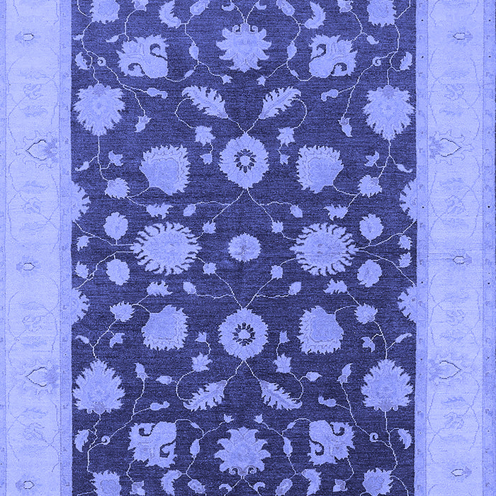 Oriental Blue Industrial Rug, urb947blu