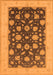 Oriental Orange Industrial Rug, urb947org