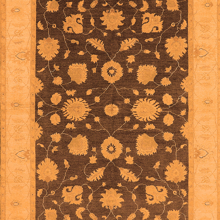 Oriental Orange Industrial Rug, urb947org