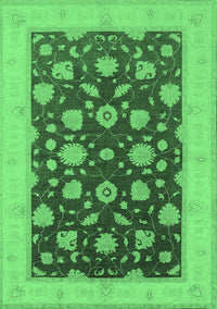 Oriental Emerald Green Industrial Rug, urb947emgrn