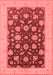 Oriental Red Industrial Area Rugs