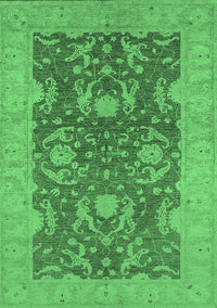 Oriental Emerald Green Industrial Rug, urb948emgrn