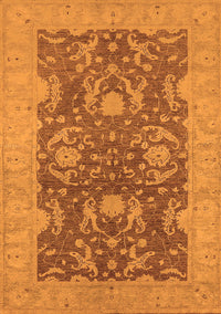 Oriental Orange Industrial Rug, urb948org