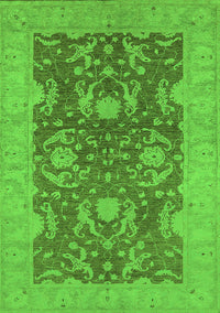 Oriental Green Industrial Rug, urb948grn