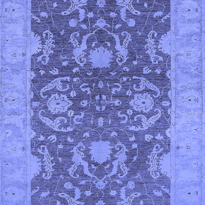 Oriental Blue Industrial Rug, urb948blu