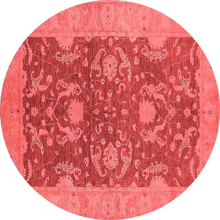 Machine Washable Oriental Red Industrial Rug, wshurb948red