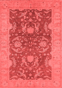 Oriental Red Industrial Rug, urb948red