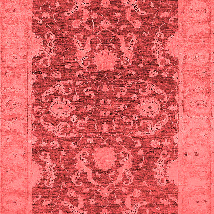 Machine Washable Oriental Red Industrial Rug, wshurb948red