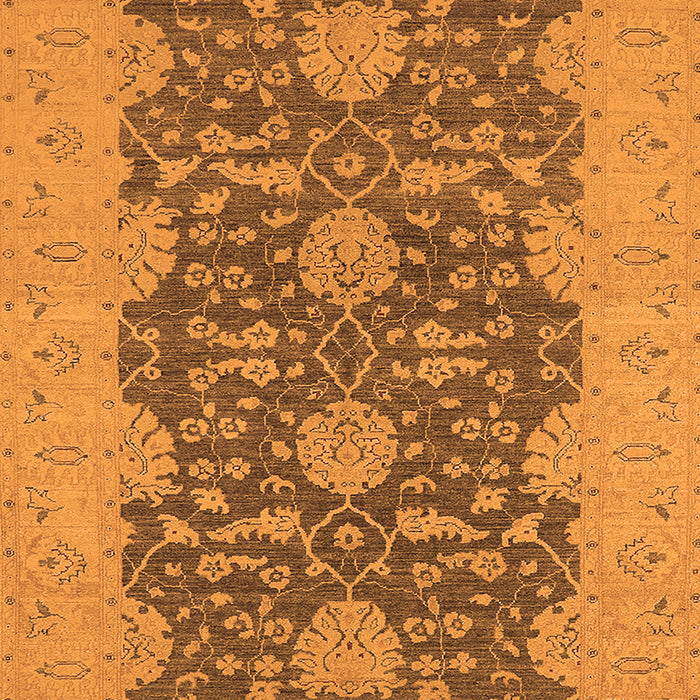 Machine Washable Oriental Orange Industrial Area Rugs, wshurb949org