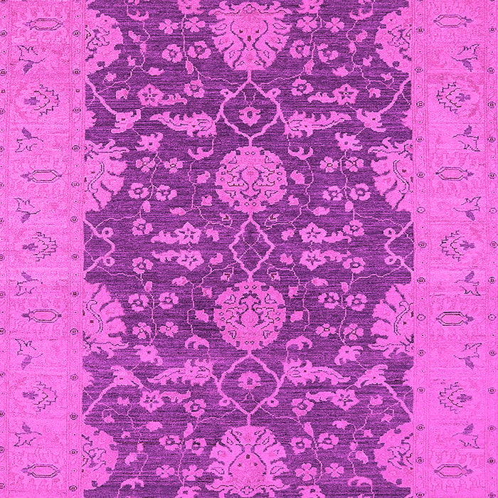 Machine Washable Oriental Pink Industrial Rug, wshurb949pnk