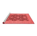 Industrial Red Washable Rugs