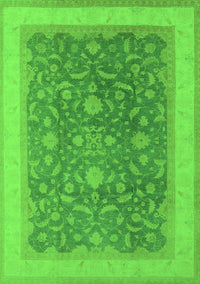 Oriental Green Industrial Rug, urb950grn