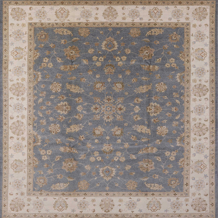 Square Machine Washable Industrial Modern Sandstone Brown Rug, wshurb951