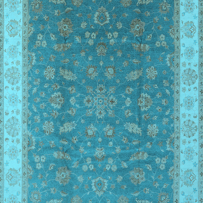 Oriental Light Blue Industrial Rug, urb951lblu