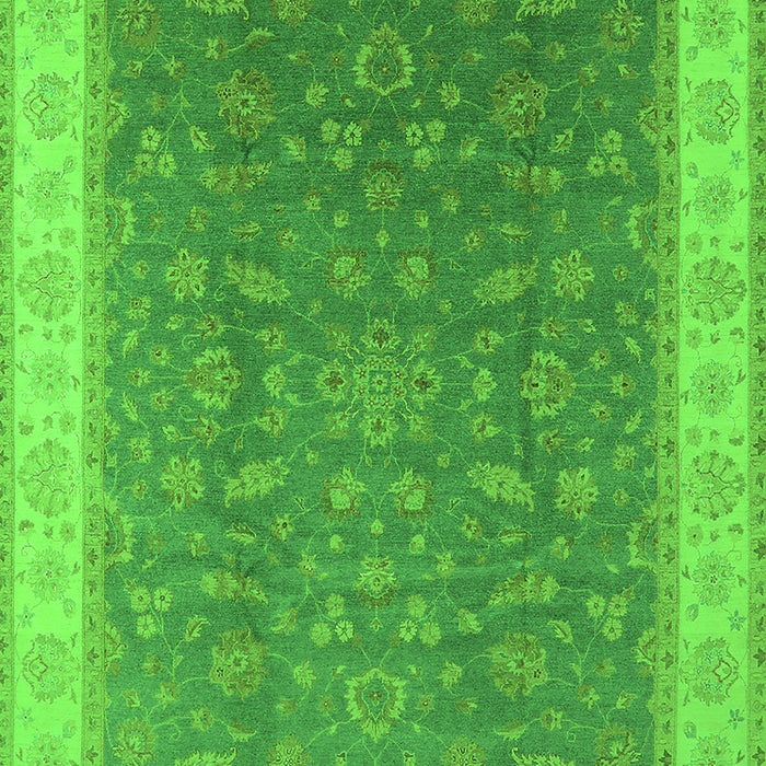Oriental Green Industrial Rug, urb951grn