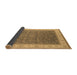 Sideview of Oriental Brown Industrial Rug, urb951brn