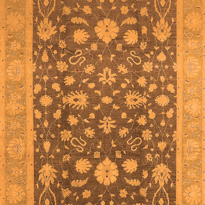 Oriental Orange Industrial Rug, urb952org