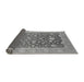 Sideview of Oriental Gray Industrial Rug, urb952gry