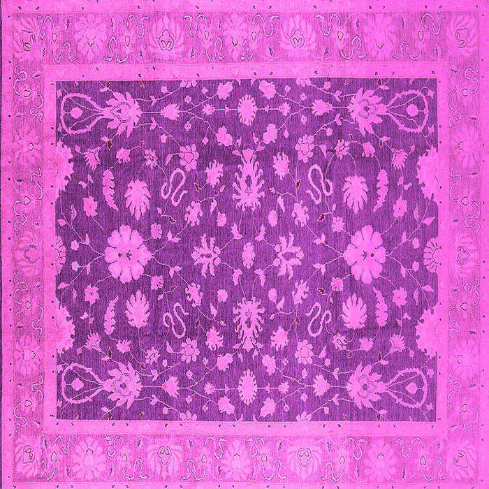 Square Oriental Pink Industrial Rug, urb952pnk