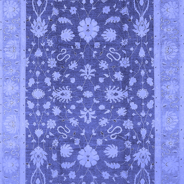 Oriental Blue Industrial Rug, urb952blu