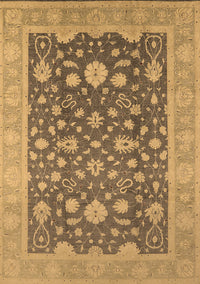 Oriental Brown Industrial Rug, urb952brn