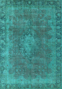 Oriental Light Blue Industrial Rug, urb953lblu