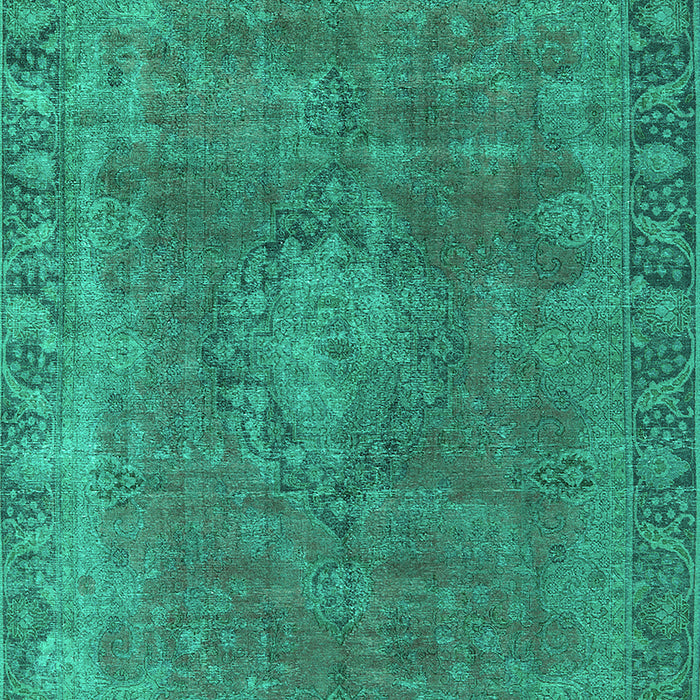 Oriental Turquoise Industrial Rug, urb953turq